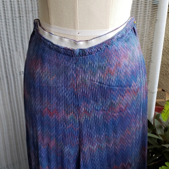 Vintage knit pant suit sz M - Picture 6 of 7